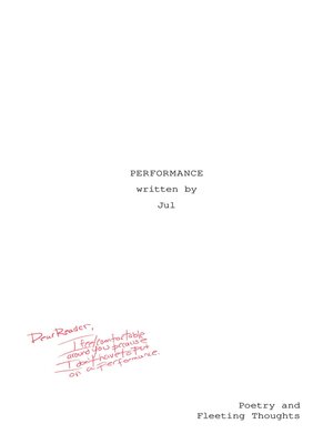 cover image of Performance